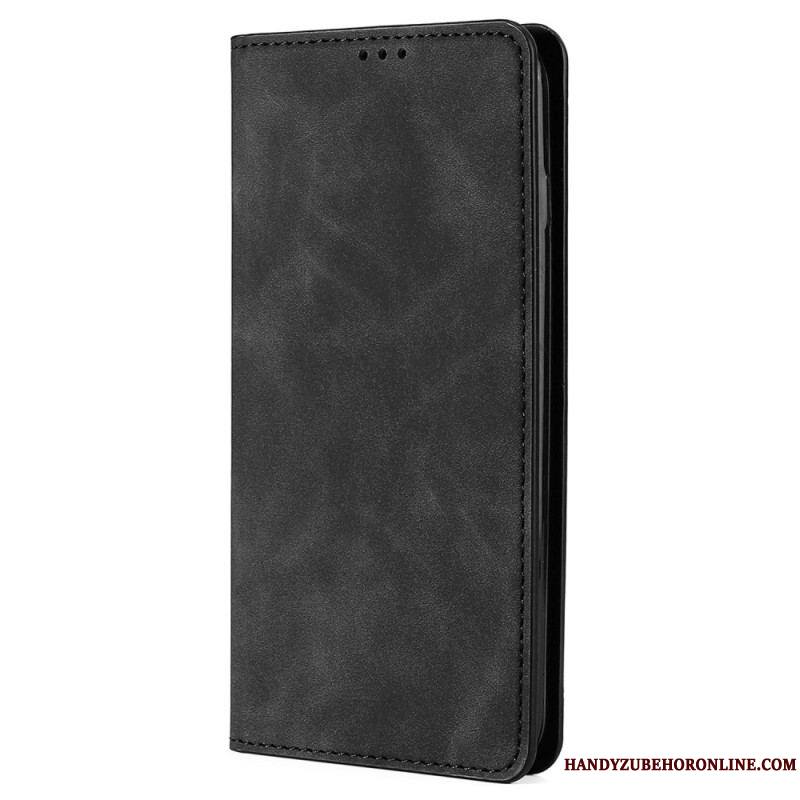 Flip Cover iPhone 14 Plus Simili Cuir Élégance