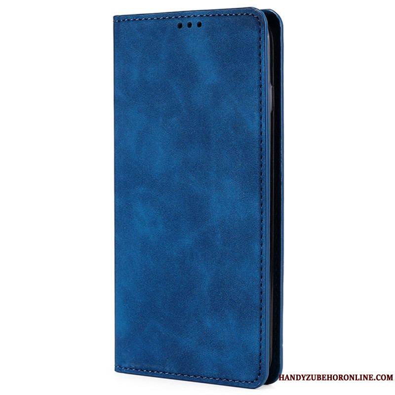 Flip Cover iPhone 14 Plus Simili Cuir Élégance