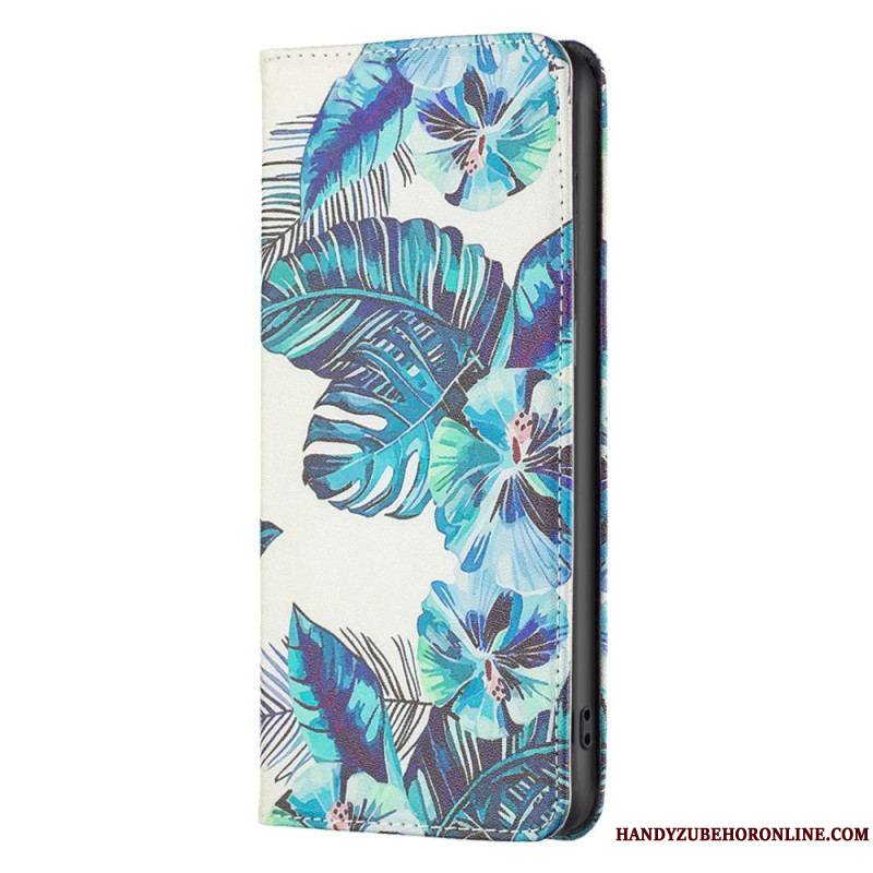 Flip Cover iPhone 14 Pro Max Feuilles