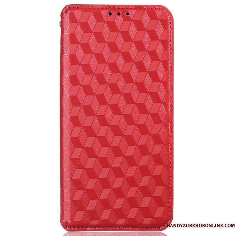 Flip Cover iPhone 14 Pro Max Texture 3D