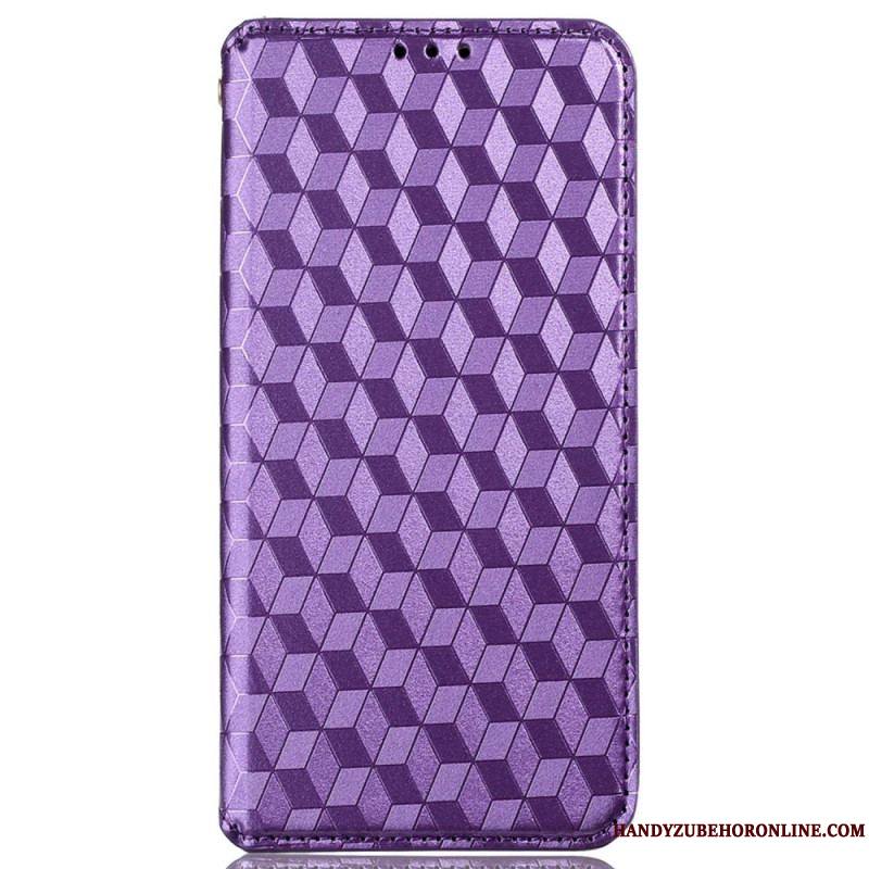 Flip Cover iPhone 14 Pro Max Texture 3D