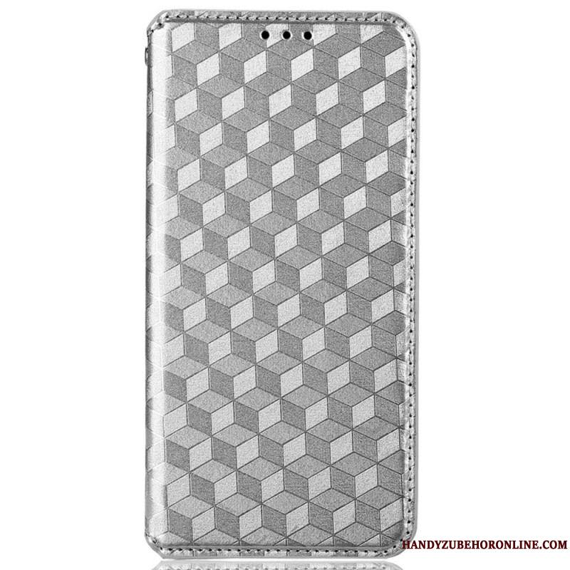 Flip Cover iPhone 14 Pro Max Texture 3D