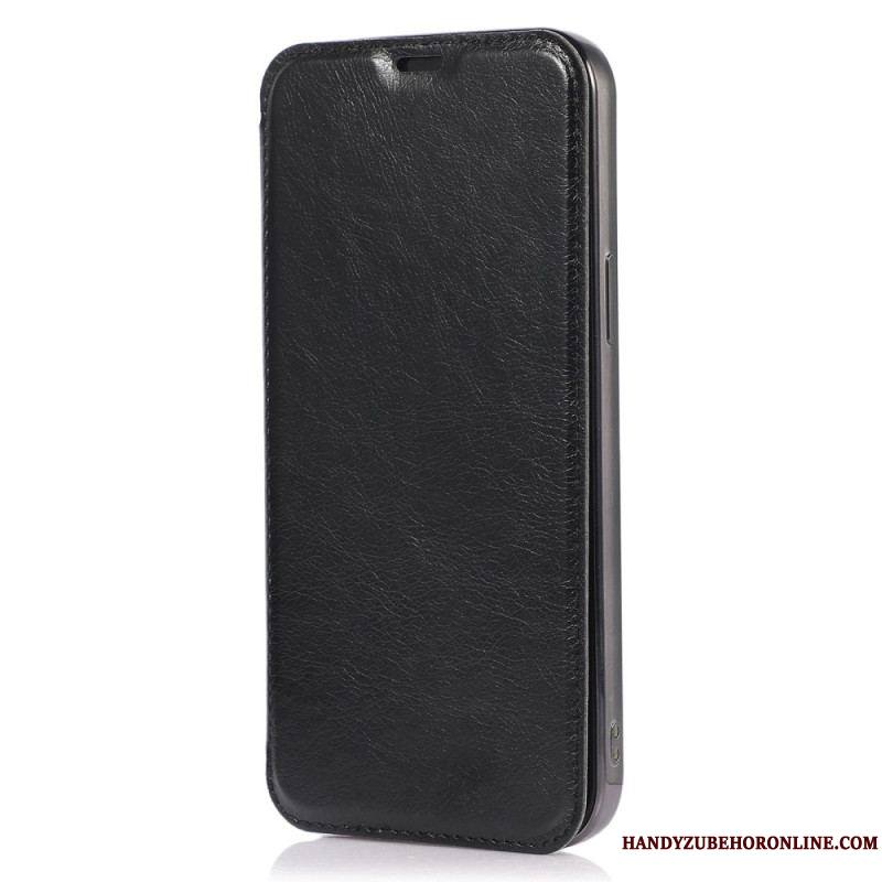 Flip Cover iPhone 14 Pro Simili Cuir Porte-Carte