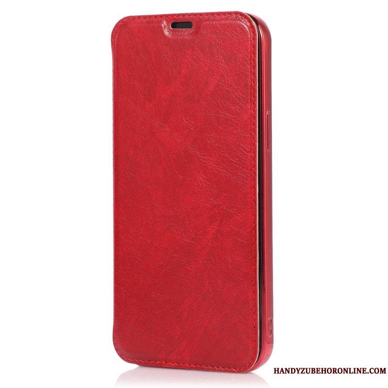 Flip Cover iPhone 14 Pro Simili Cuir Porte-Carte