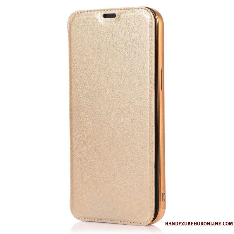 Flip Cover iPhone 14 Pro Simili Cuir Porte-Carte