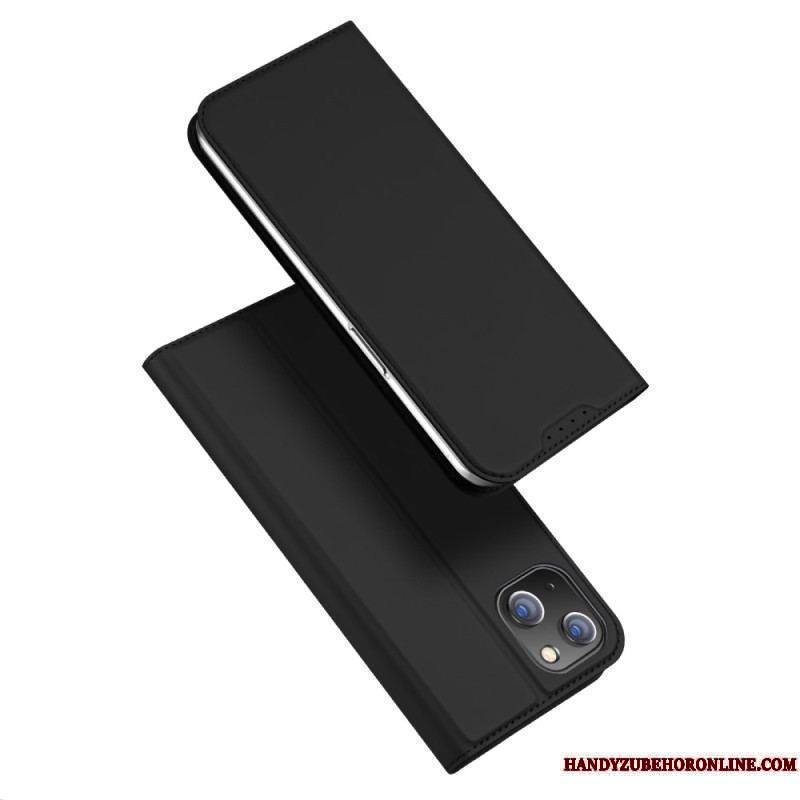 Flip Cover iPhone 15 Plus Skin-Pro series Dux Ducis