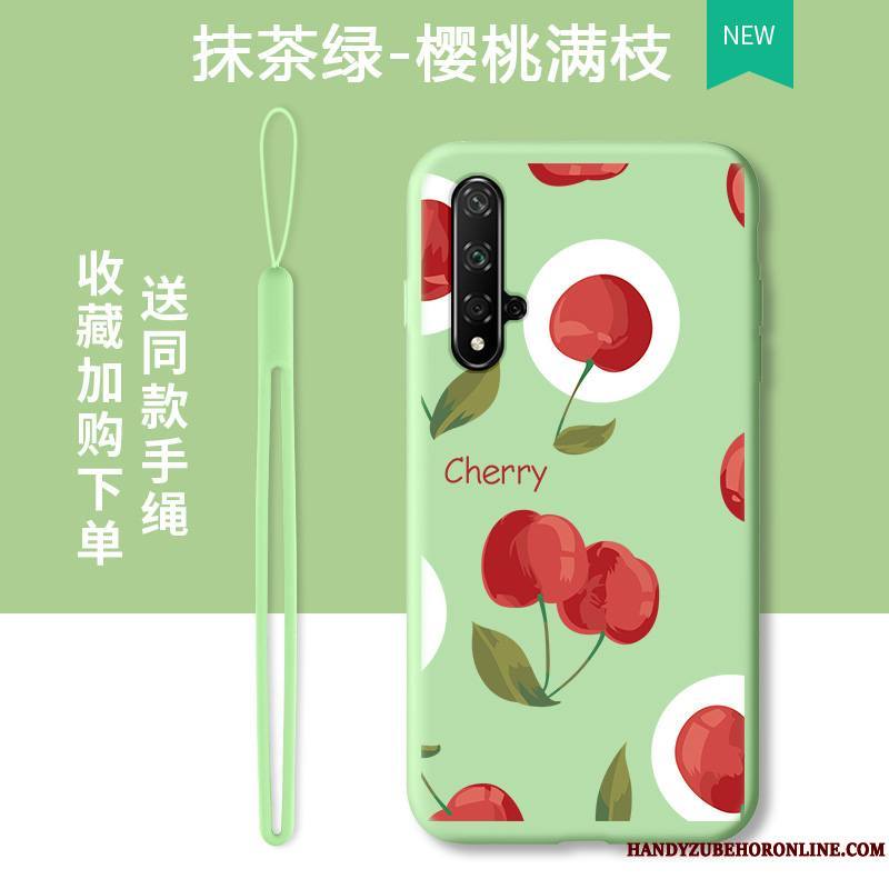 Honor 20 Charmant Personnalité Coque De Téléphone Frais Marque De Tendance Net Rouge Vert