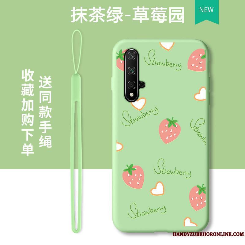 Honor 20 Charmant Personnalité Coque De Téléphone Frais Marque De Tendance Net Rouge Vert