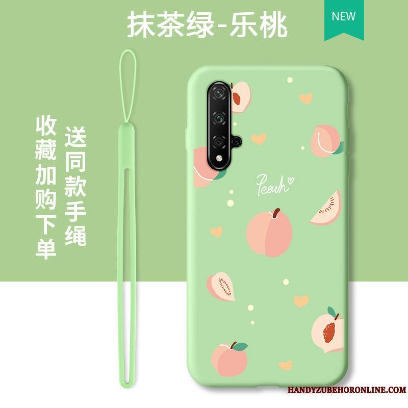 Honor 20 Charmant Personnalité Coque De Téléphone Frais Marque De Tendance Net Rouge Vert