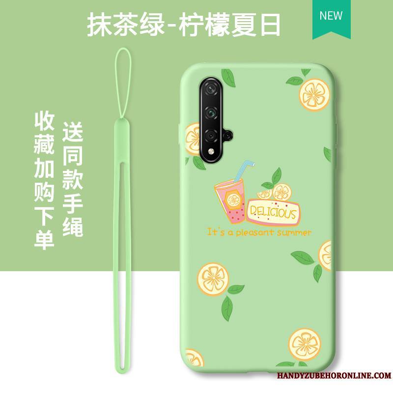 Honor 20 Charmant Personnalité Coque De Téléphone Frais Marque De Tendance Net Rouge Vert