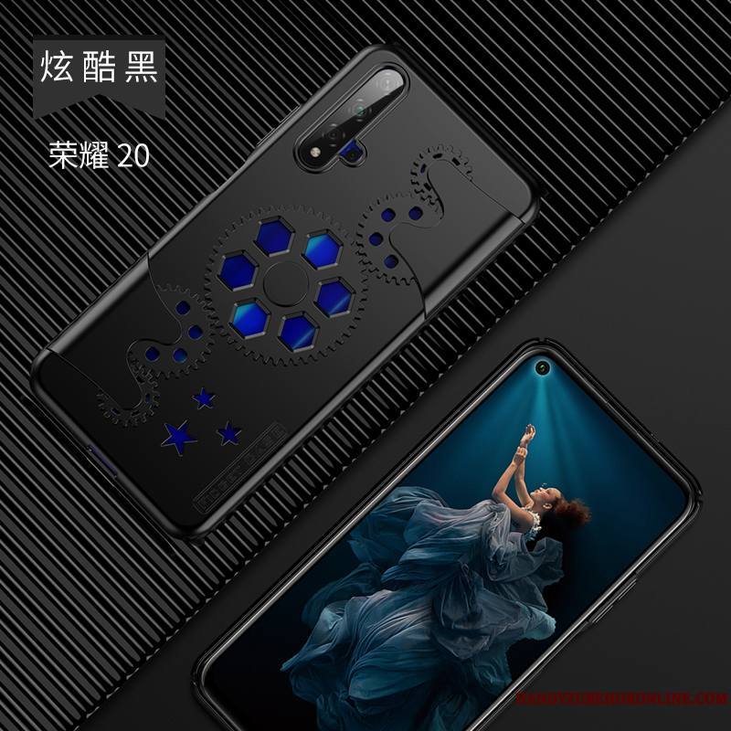 Honor 20 Coque Créatif Machines Étui Protection Net Rouge Tout Compris Incassable