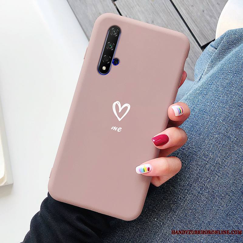 Honor 20 Créatif Amour Dessin Animé Coque De Téléphone Ultra Bleu Incassable