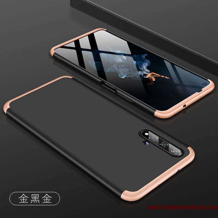 Honor 20 Délavé En Daim Étui Incassable Créatif Tout Compris Coque De Téléphone Protection