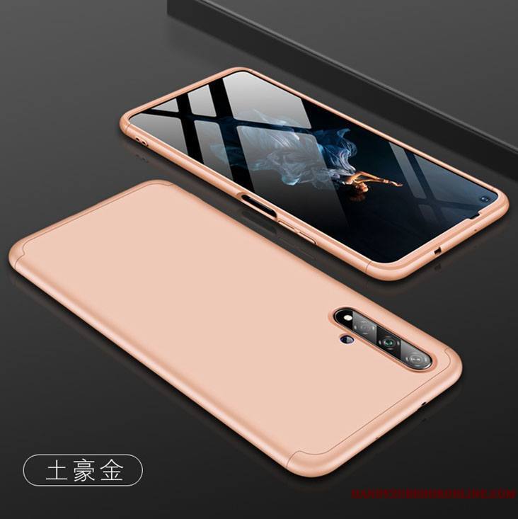 Honor 20 Délavé En Daim Étui Incassable Créatif Tout Compris Coque De Téléphone Protection