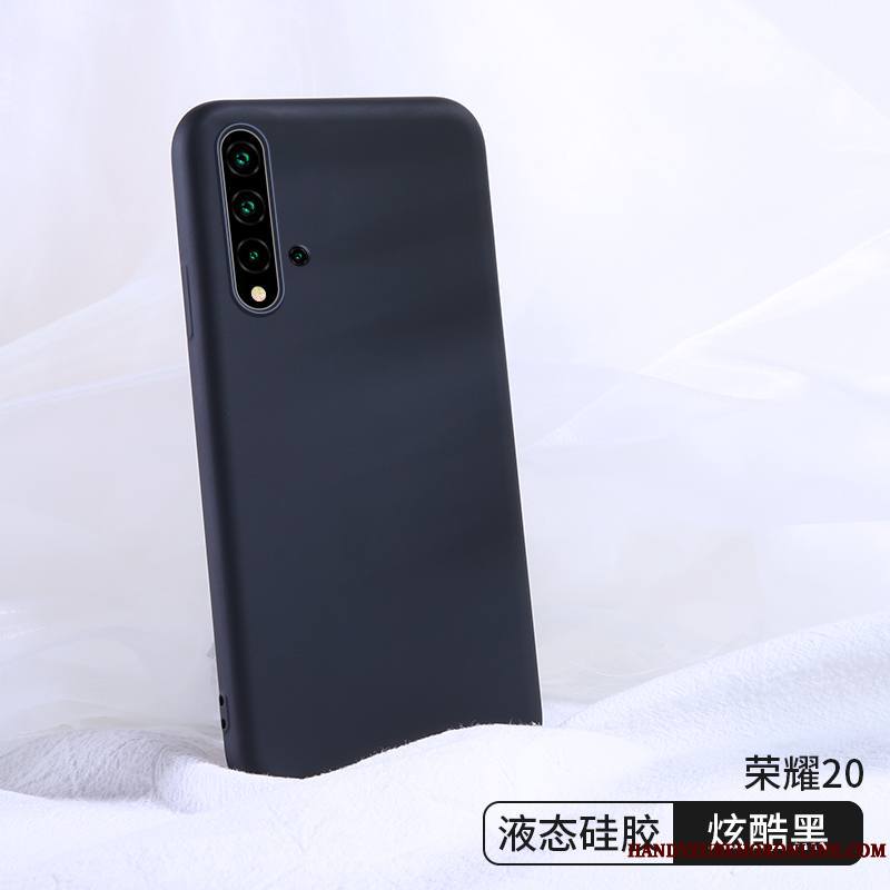 Honor 20 Fluide Doux Tout Compris Très Mince Coque De Téléphone Incassable Gris Personnalité