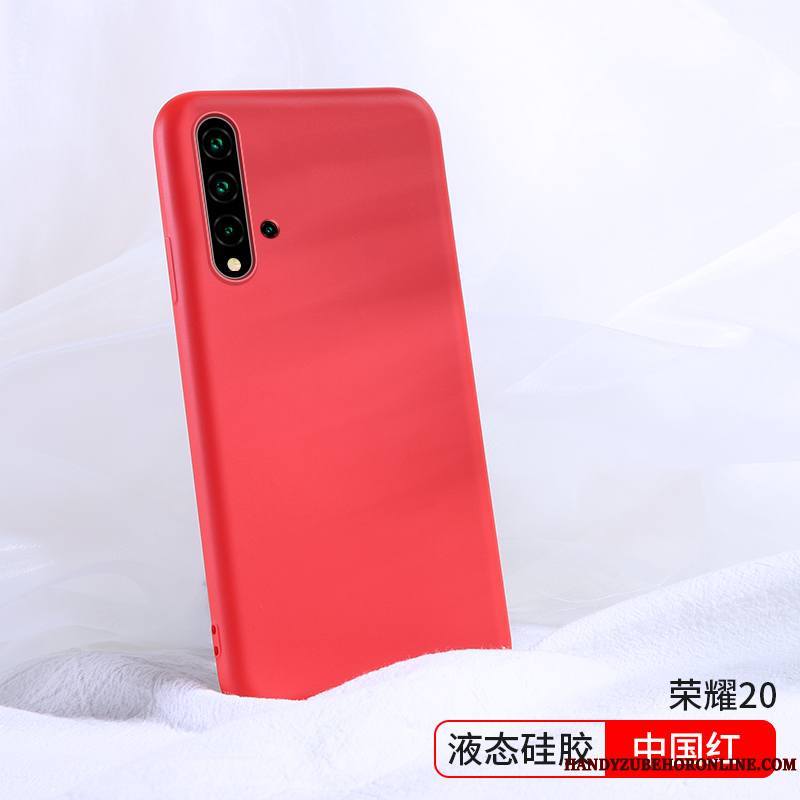 Honor 20 Fluide Doux Tout Compris Très Mince Coque De Téléphone Incassable Gris Personnalité