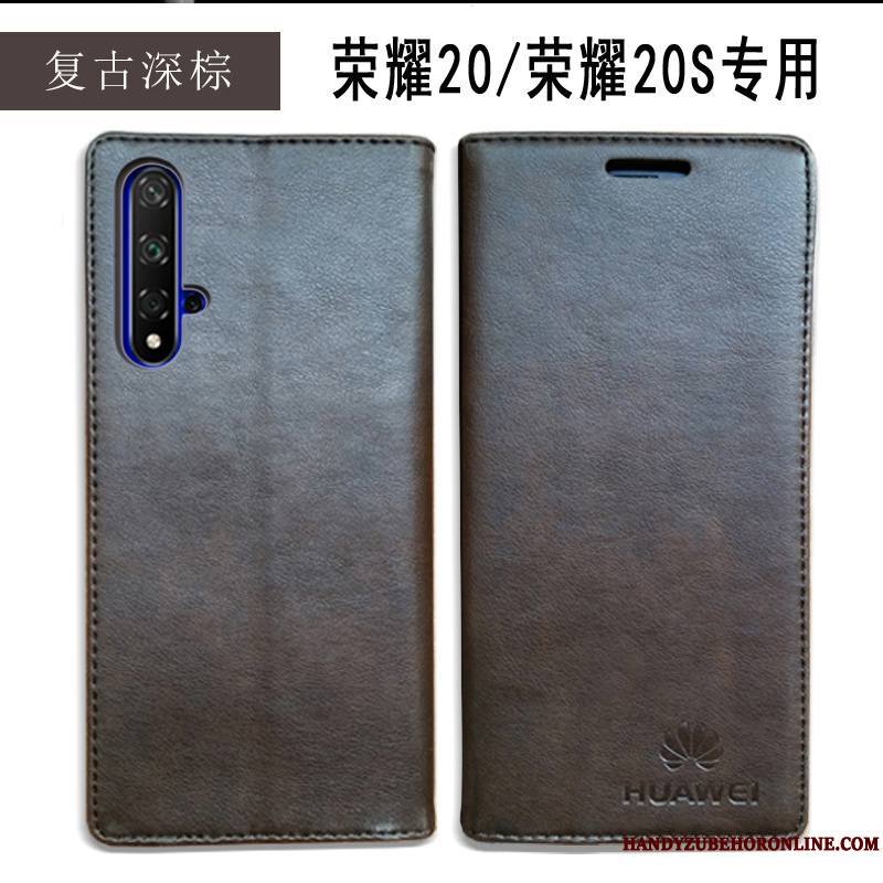 Honor 20 Housse Business Simple Incassable Étui Coque Tout Compris