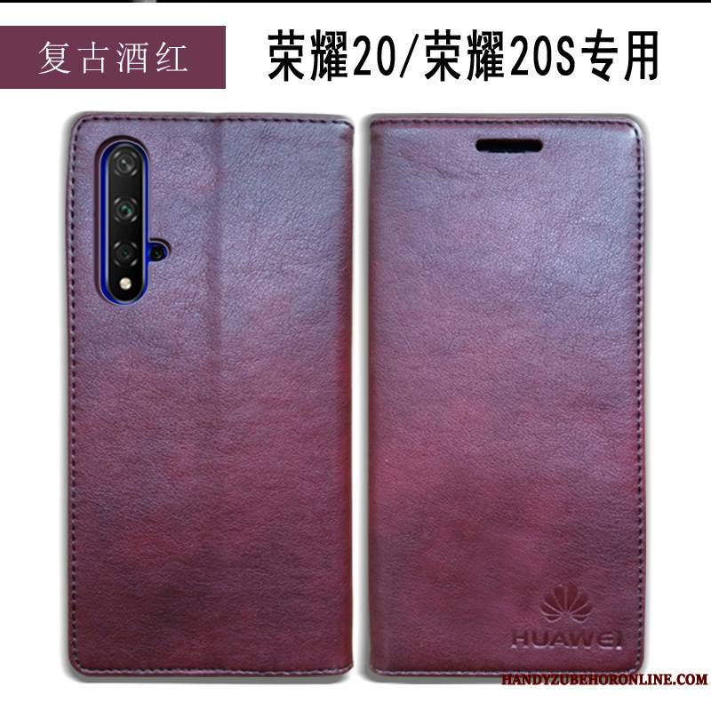 Honor 20 Housse Business Simple Incassable Étui Coque Tout Compris