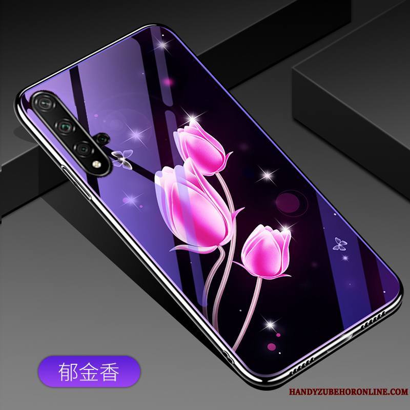 Honor 20 Personnalité Tendance Protection Verre Incassable Dessin Animé Coque De Téléphone