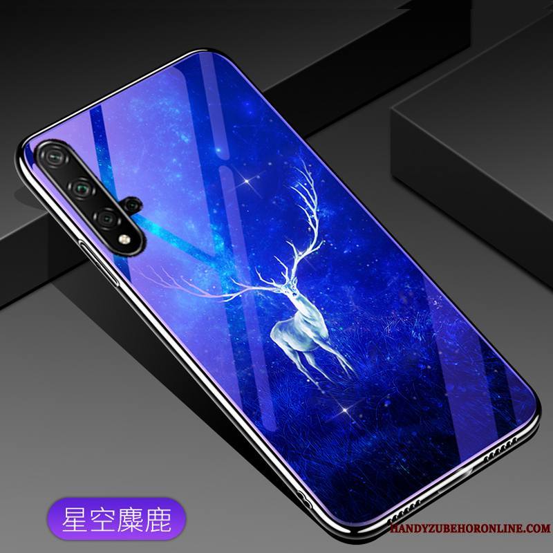 Honor 20 Personnalité Tendance Protection Verre Incassable Dessin Animé Coque De Téléphone