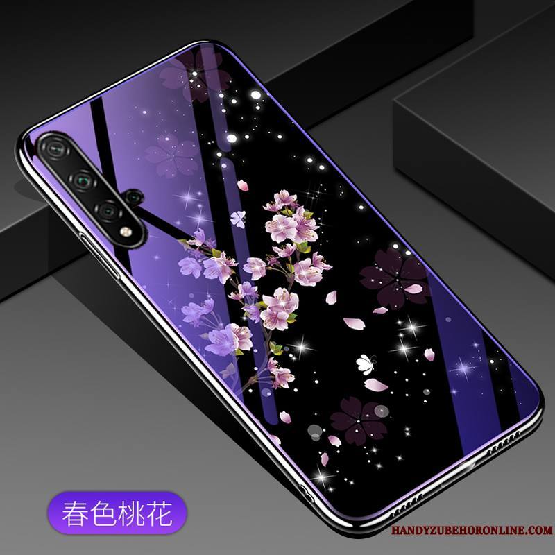 Honor 20 Personnalité Tendance Protection Verre Incassable Dessin Animé Coque De Téléphone