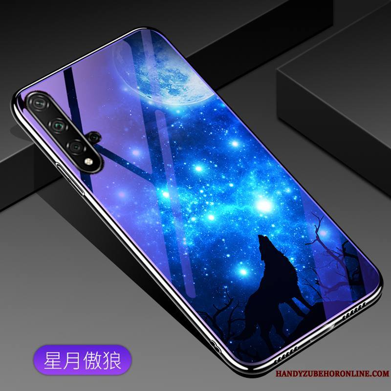 Honor 20 Personnalité Tendance Protection Verre Incassable Dessin Animé Coque De Téléphone