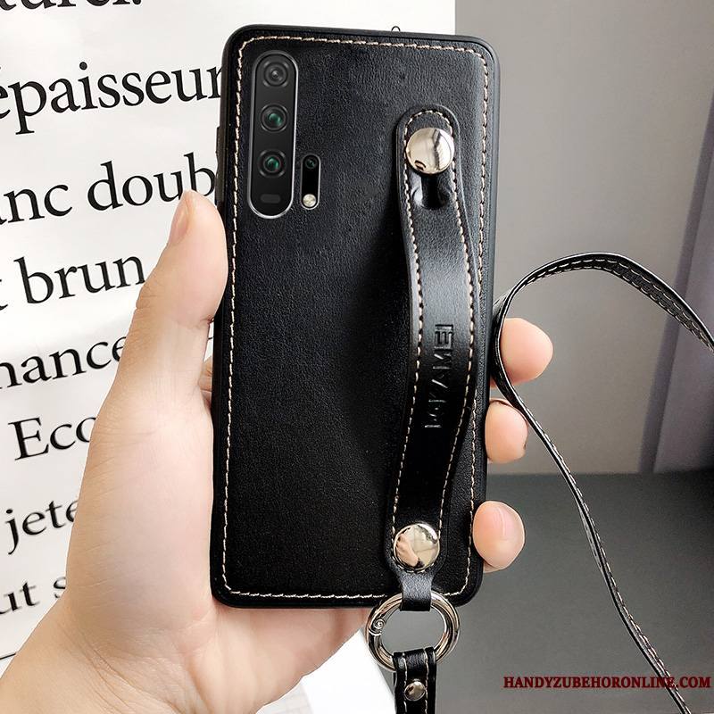 Honor 20 Pro Coque De Téléphone Cuir Ornements Suspendus Tout Compris Amoureux Cou Suspendu Qualité