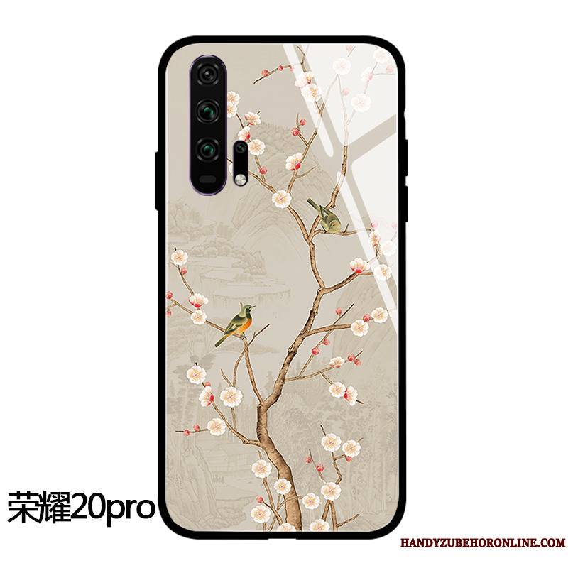 Honor 20 Pro Incassable Tout Compris Créatif Coque Verre De Téléphone Marque De Tendance