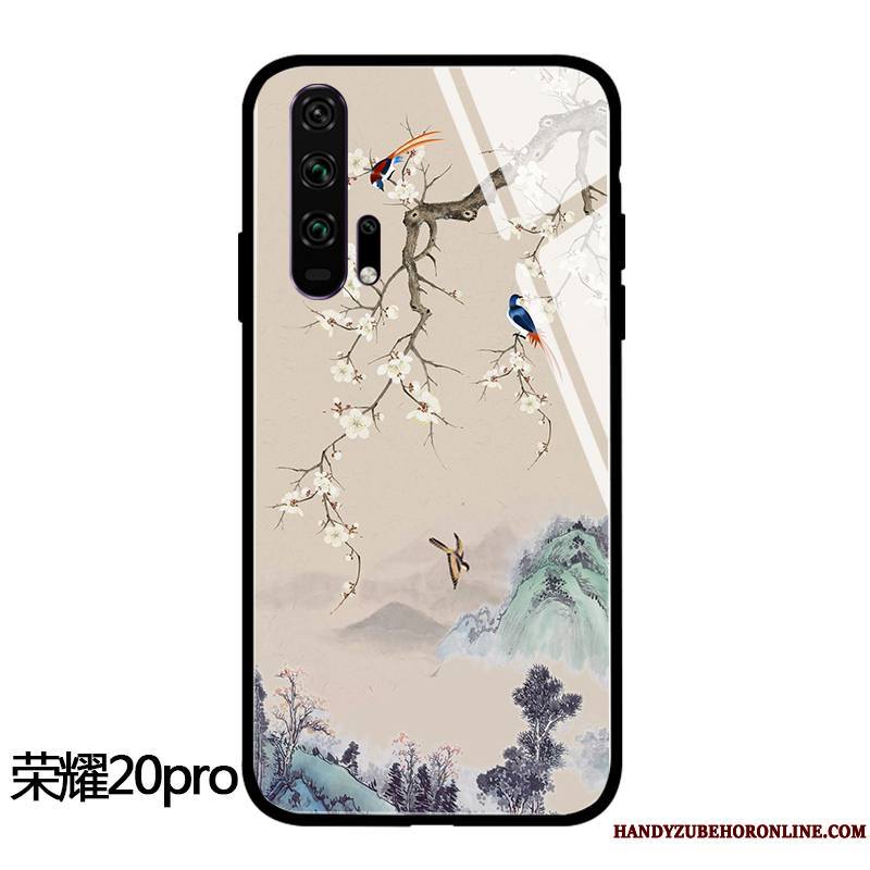 Honor 20 Pro Incassable Tout Compris Créatif Coque Verre De Téléphone Marque De Tendance