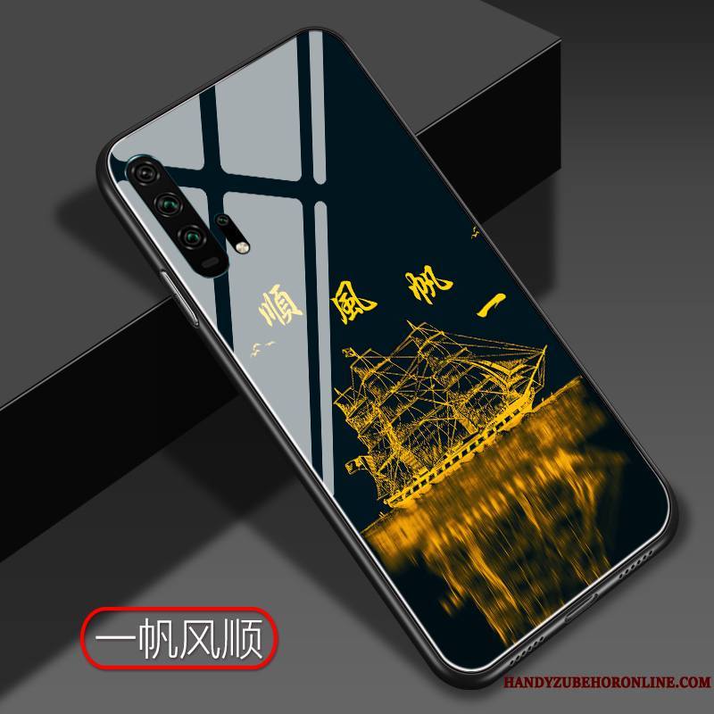 Honor 20 Pro Mode Silicone Miroir Protection Verre Tendance Coque De Téléphone