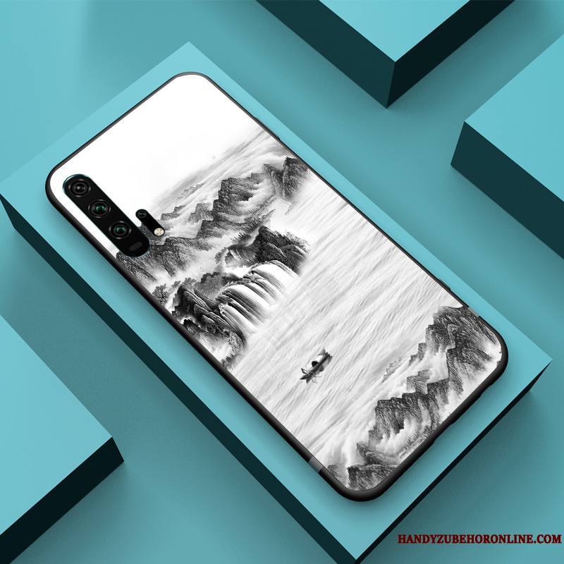 Honor 20 Pro Personnalité Style Chinois Marque De Tendance Incassable Légères Créatif Coque De Téléphone