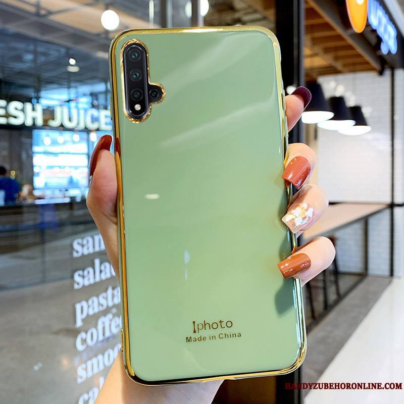 Honor 20 Silicone Net Rouge Incassable Coque Marque De Tendance Nouveau De Téléphone