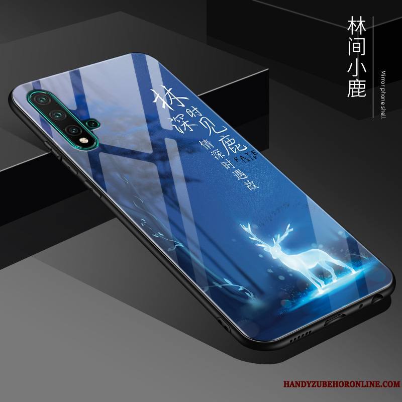 Honor 20 Étui Verre Coque Silicone Charmant De Téléphone Tendance