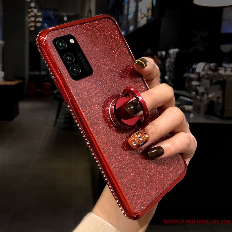 Honor 30 Pro Nouveau Rouge Tout Compris Net Rouge Coque De Téléphone Protection Très Mince