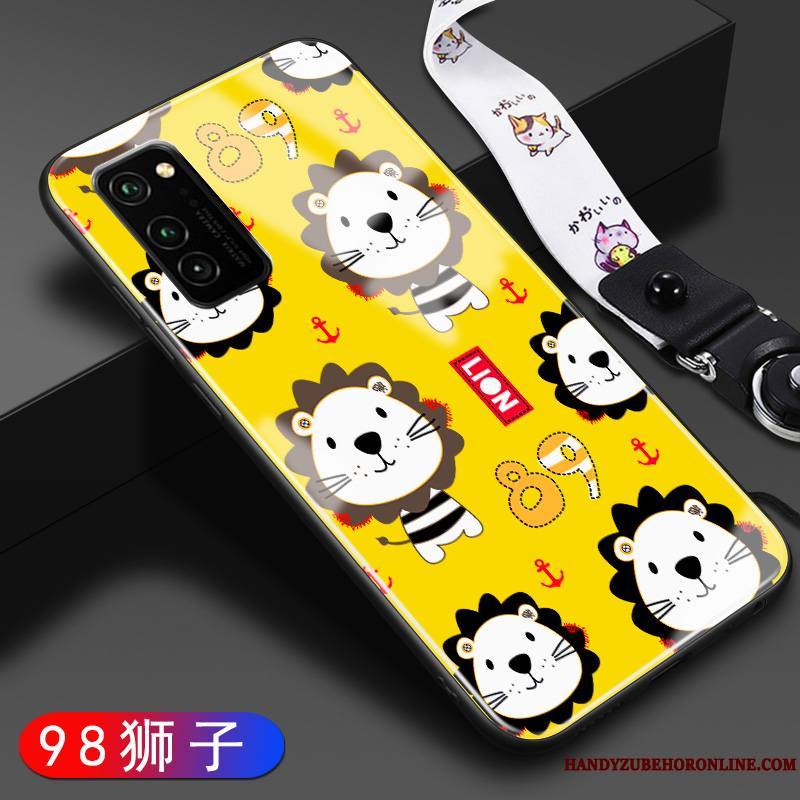 Honor 30 Pro Tout Compris Coque Protection Dessin Animé Verre Incassable Étui