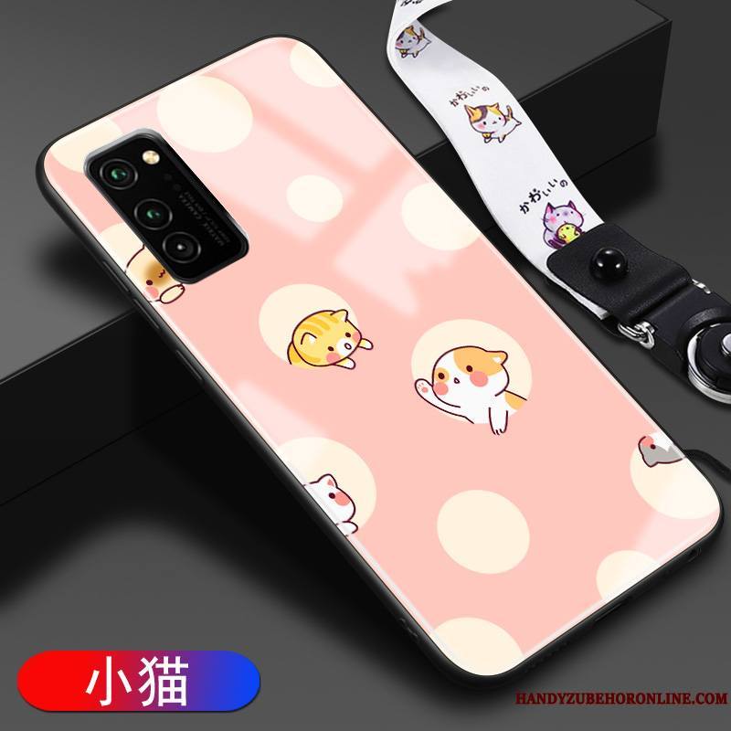 Honor 30 Pro Tout Compris Coque Protection Dessin Animé Verre Incassable Étui