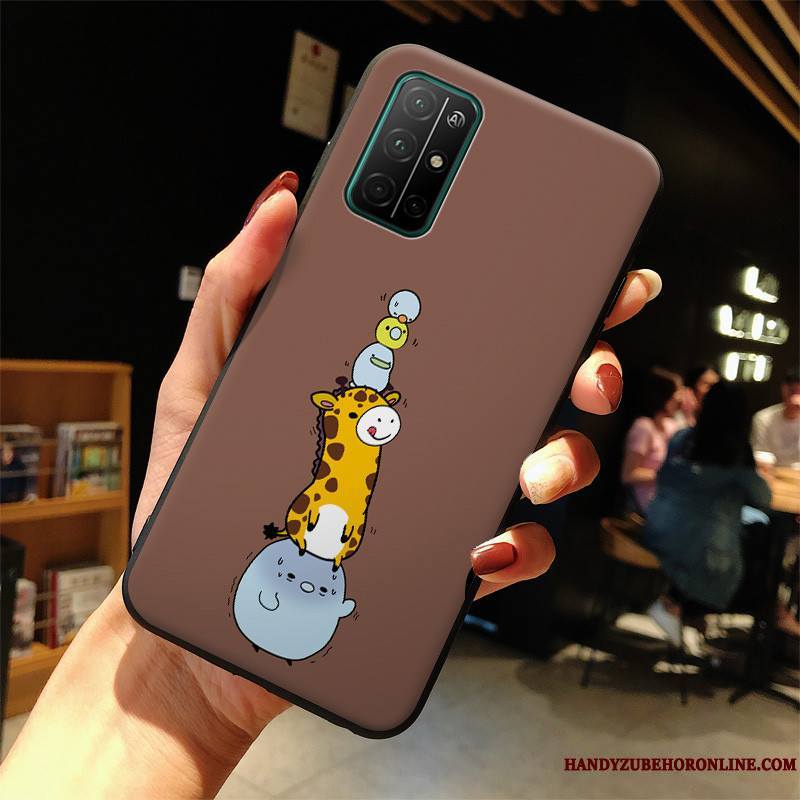 Honor 30s Coque Dessin Animé Protection Créatif Incassable Personnalité Blanc Étui