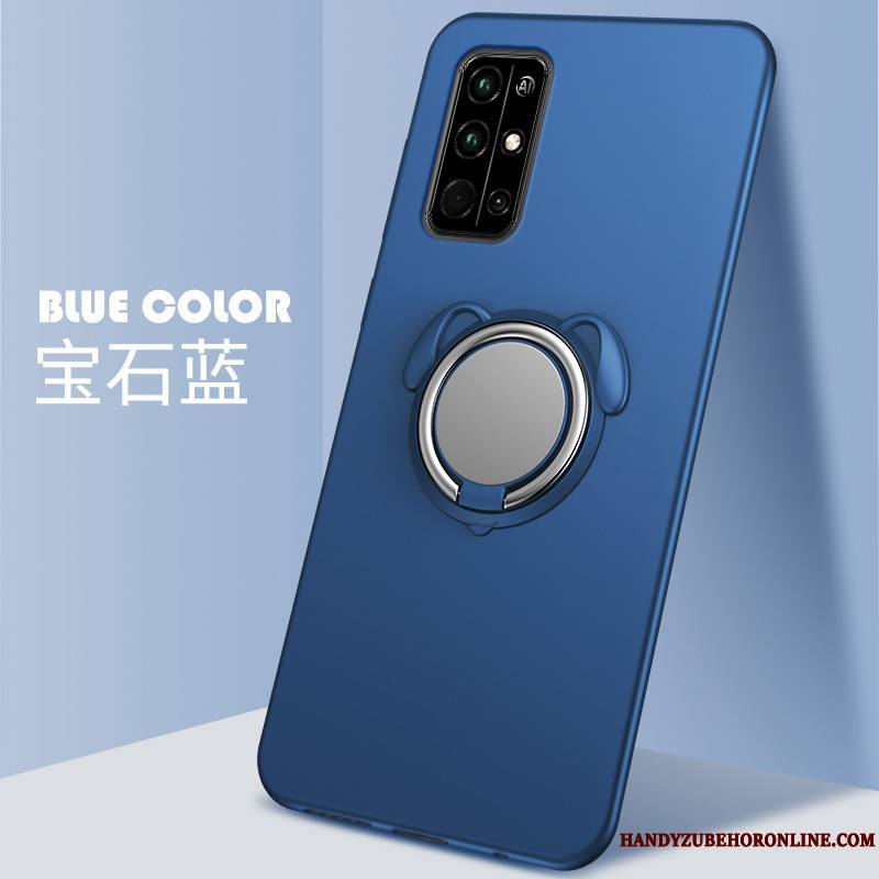 Honor 30s Coque Étui Tout Compris À Bord Magnétisme Fluide Doux Protection Délavé En Daim