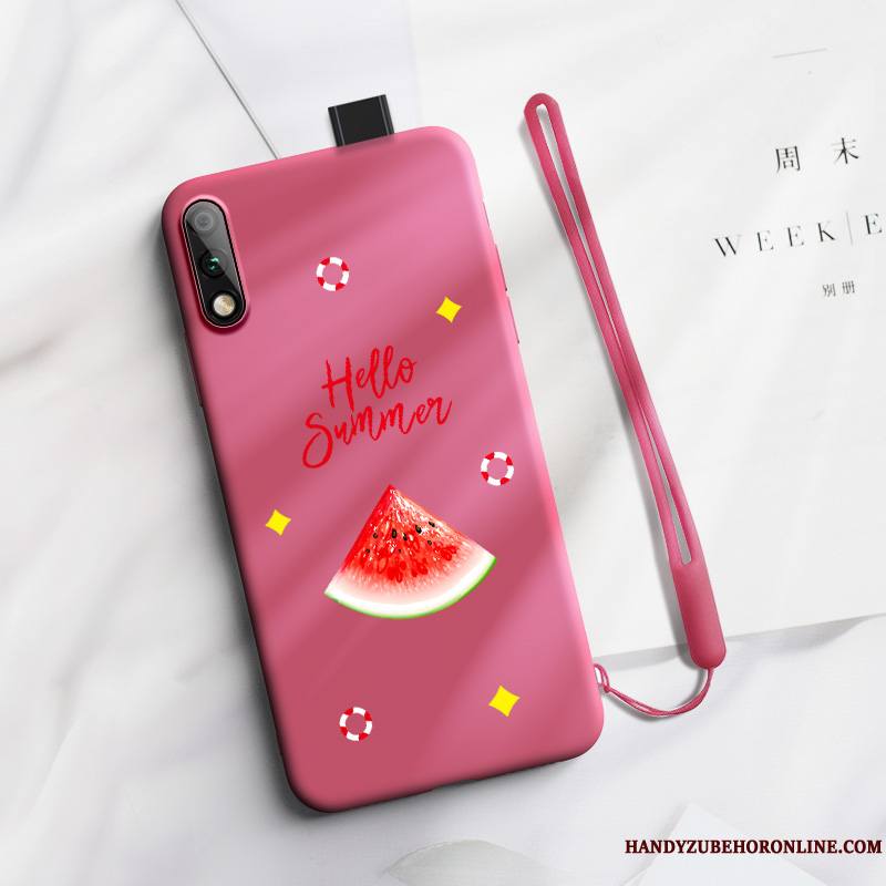 Honor 9x Bleu Fruit Étui Nouveau Dessin Animé Coque Protection