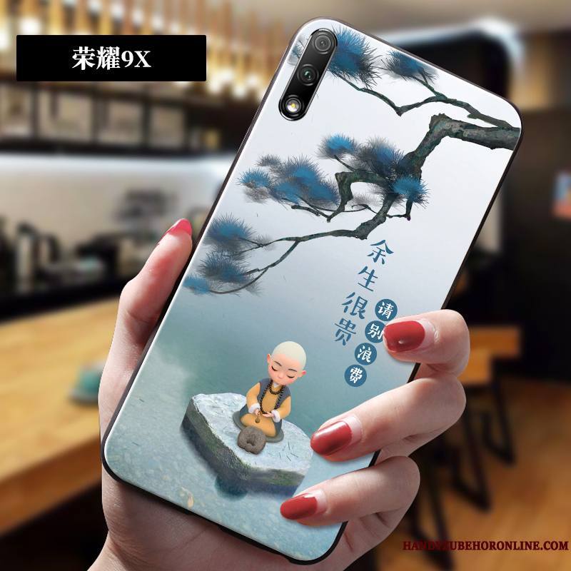 Honor 9x Coque De Téléphone Personnalité Silicone Légères Tendance Tout Compris Nouveau