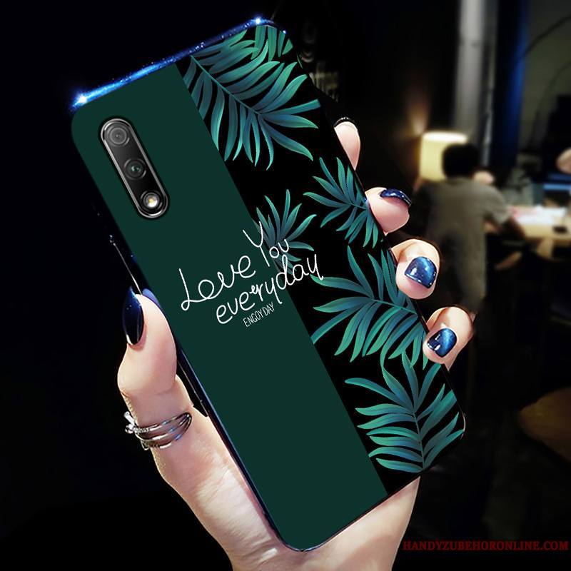 Honor 9x Mode Coque De Téléphone Noir Tendance Étui Incassable Simple