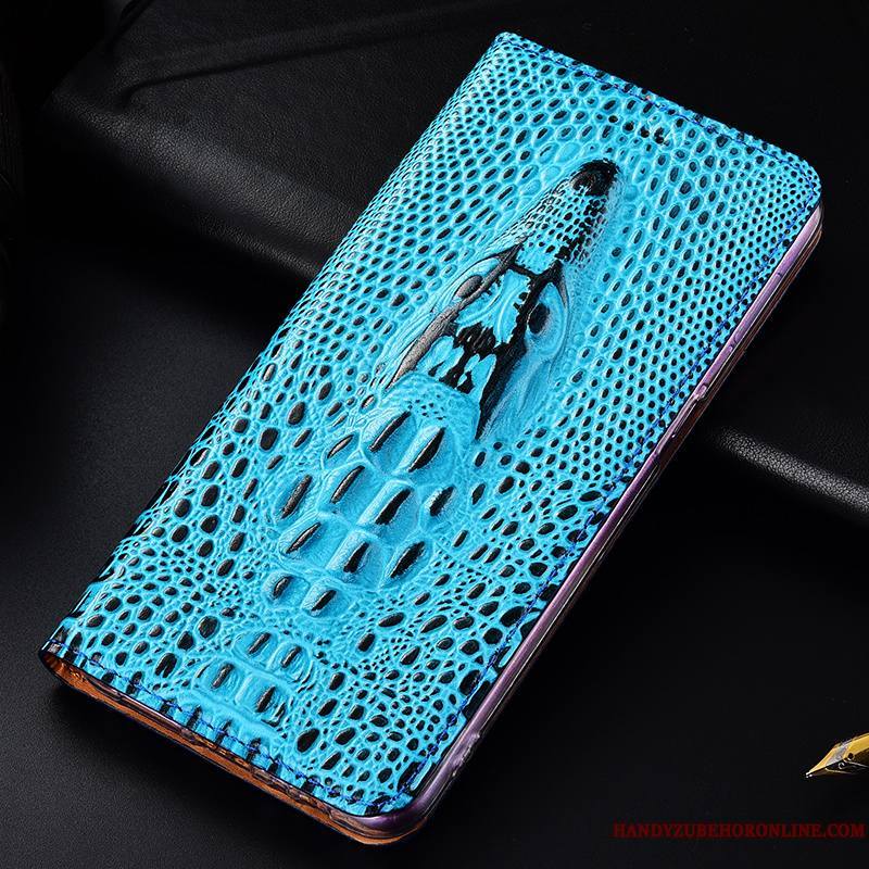 Honor 9x Pro Étui En Cuir Protection Coque De Téléphone Tout Compris Housse Incassable Crocodile