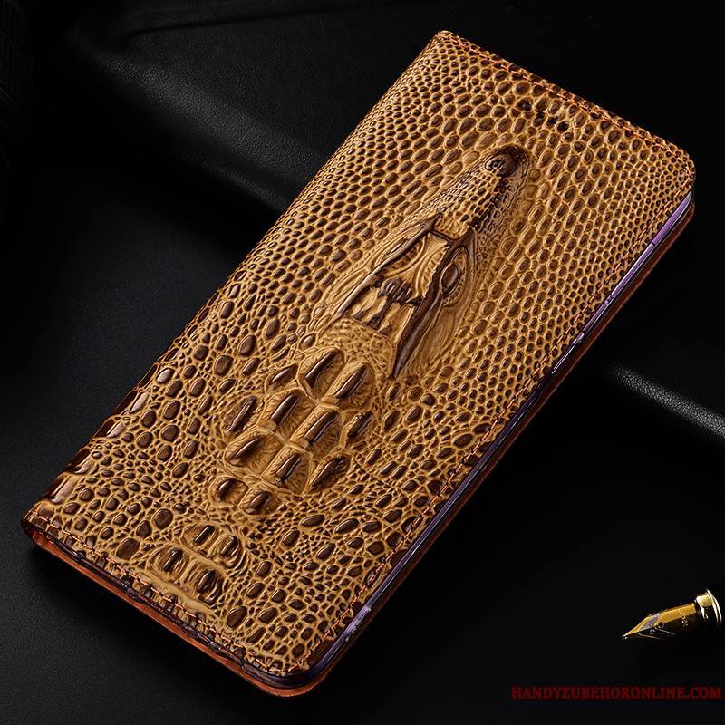 Honor 9x Pro Étui En Cuir Protection Coque De Téléphone Tout Compris Housse Incassable Crocodile