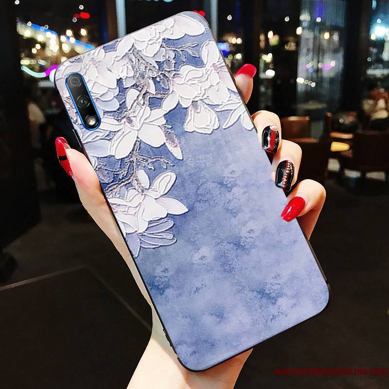 Honor 9x Silicone Incassable Ornements Suspendus Coque Étui Tout Compris Fluide Doux