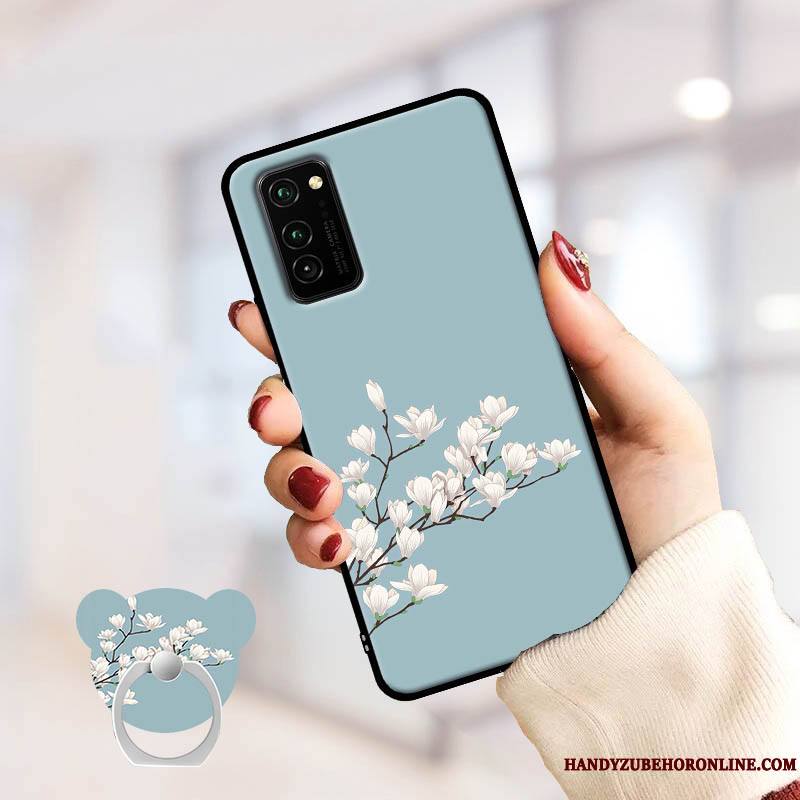 Honor View30 Coque De Téléphone Dessin Animé Tout Compris Rose Tempérer Fluide Doux Personnalité