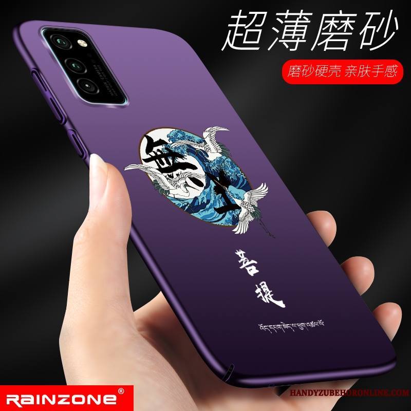 Honor View30 Pro Bleu Silicone Nouveau Coque Légères Très Mince Magnétisme