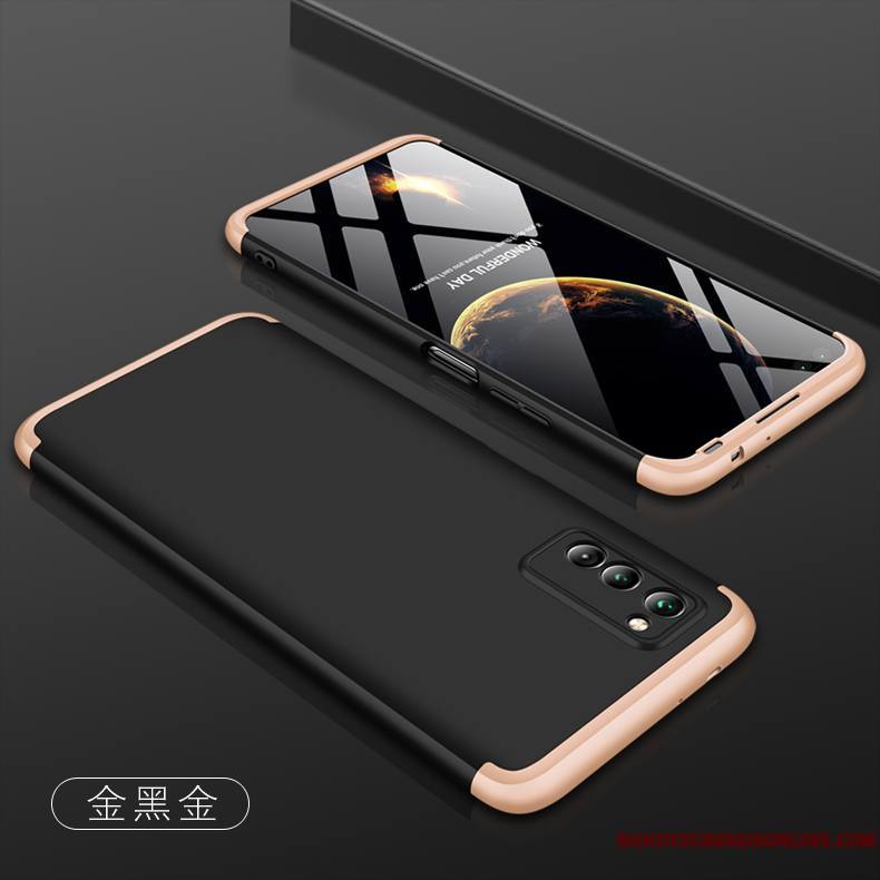 Honor View30 Pro Coque De Téléphone Incassable Délavé En Daim Créatif Amoureux Marque De Tendance Tout Compris