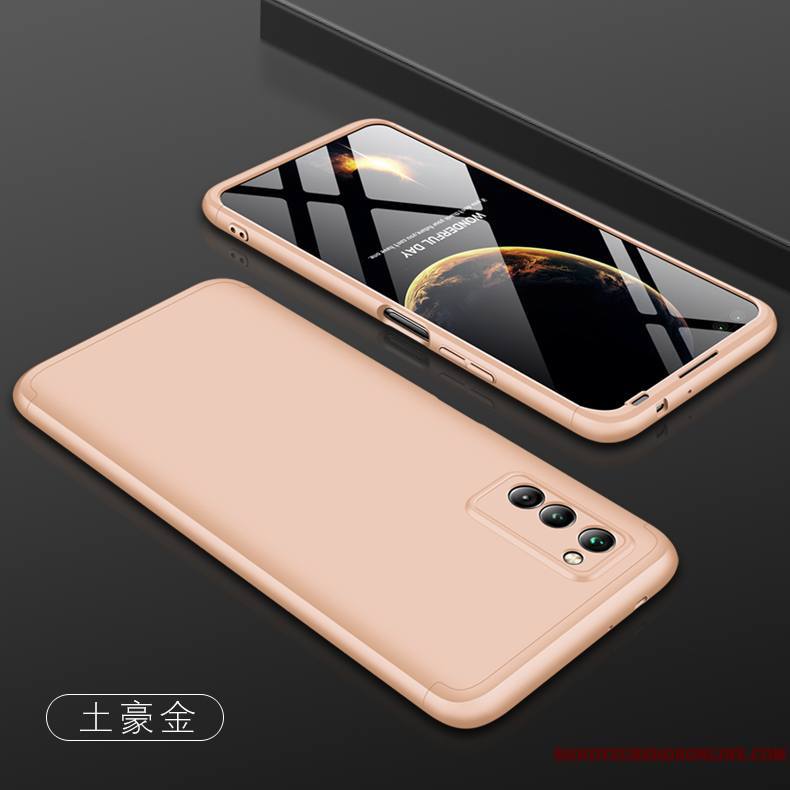 Honor View30 Pro Coque De Téléphone Incassable Délavé En Daim Créatif Amoureux Marque De Tendance Tout Compris