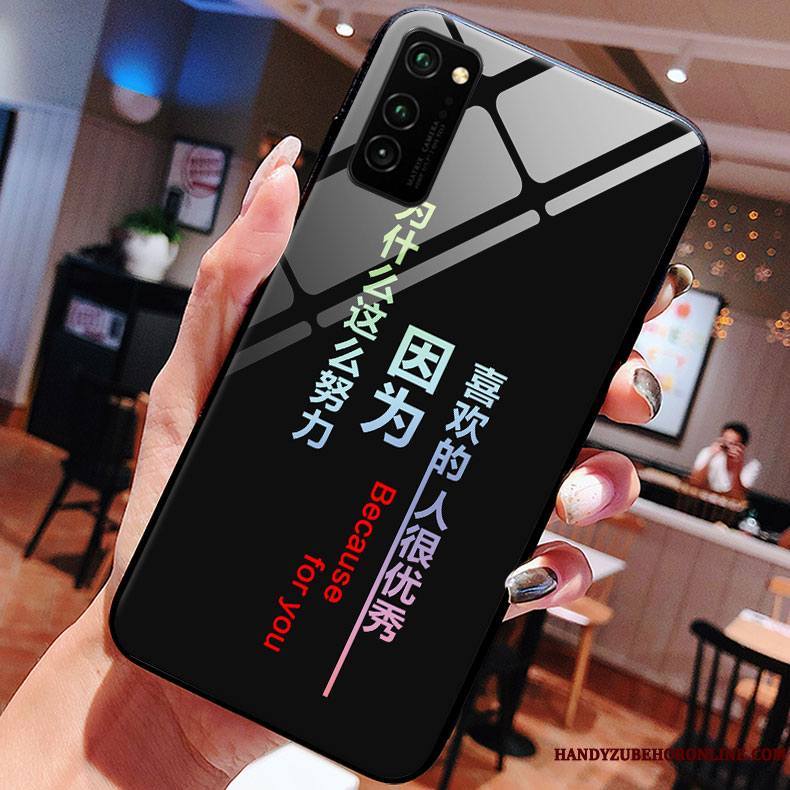 Honor View30 Pro Coque Difficile Silicone Très Mince Personnalité Étui Mode Protection