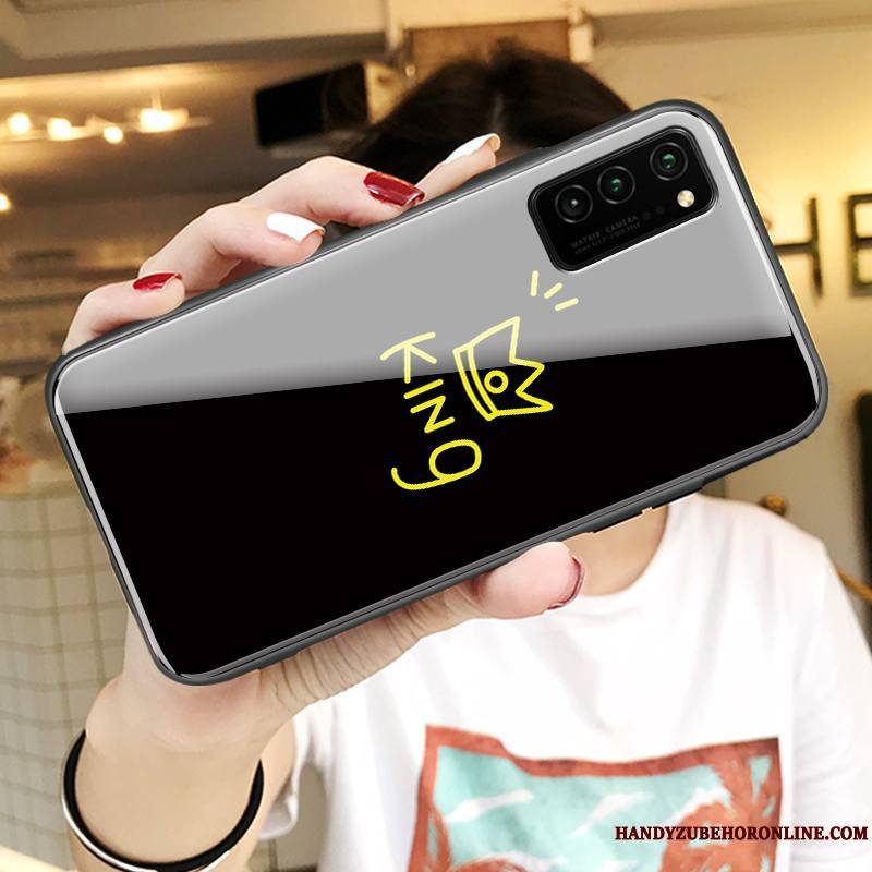 Honor View30 Pro Coque Personnalité Tout Compris Fluide Doux Amoureux Rose Jeunesse Incassable